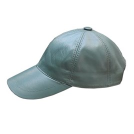 Yeşil renk-deri spor şapka bayan erkek için unisex